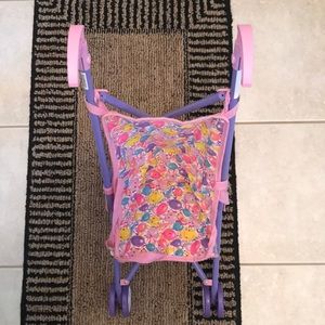 Collapsible doll baby stroller